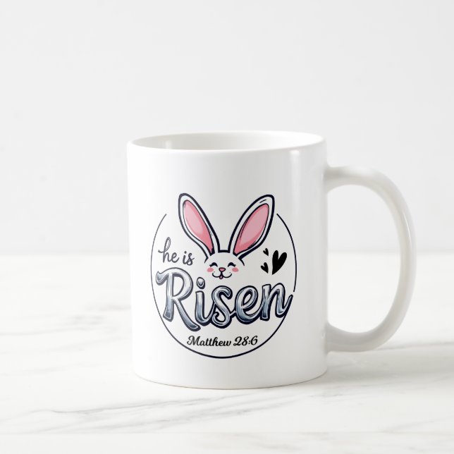 Er ist Ostern Risen Kaffeetasse (Rechts)