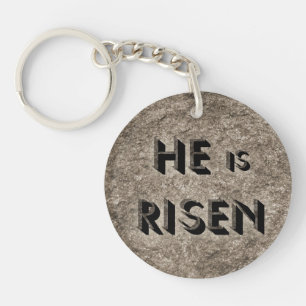 Er ist Risen - Christlicher Schlüsselanhänger