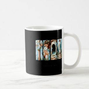 Er ist Risen Cross Lamb Jesus Frühjahr Ostern Chri Kaffeetasse