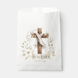 Er ist Risen Cross Ostern Geschenktütchen