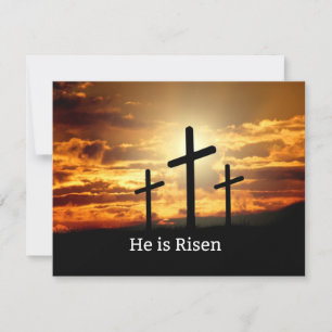 Er ist Risen, Osterdesign Karte