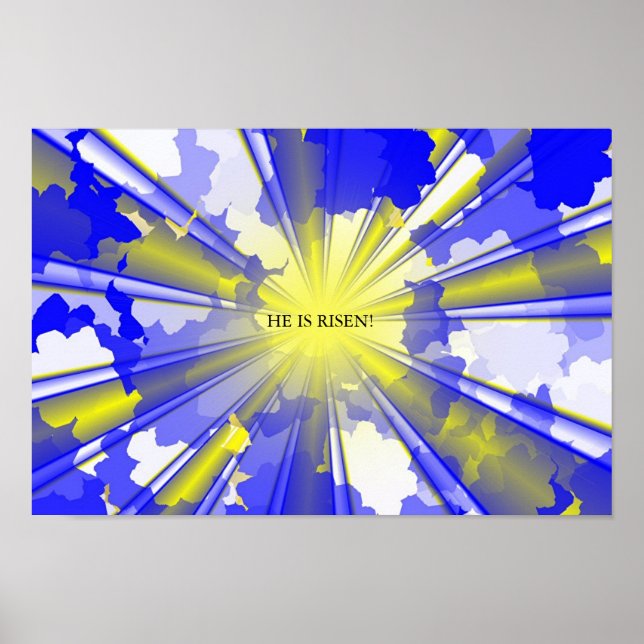 ER IST RISEN! POSTER (Vorne)