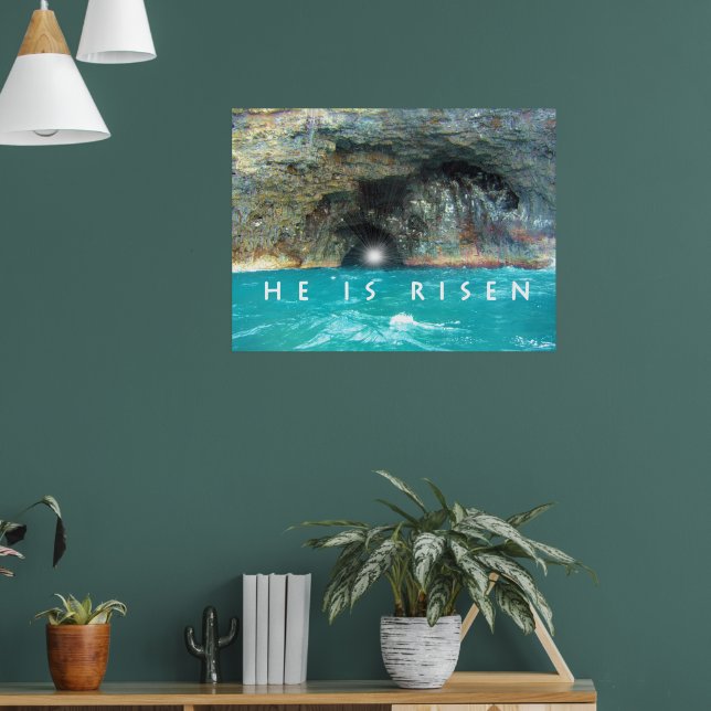 Er ist Risen Poster (Wohnzimmer 1)