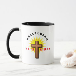 "ER IST RISEN" TASSE