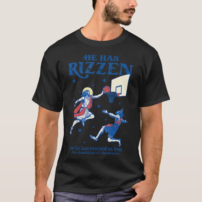 Er ist Rizzen, dass er verschmäht ist, dass er Jes T-Shirt (Vorderseite)