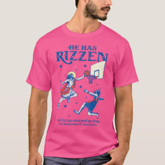 Er ist Rizzen, dass er verschmäht ist, dass er Jes T-Shirt