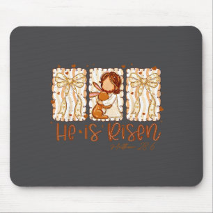 Er ist Rizzin Jesus für Kinder Mädchen Jungen Frau Mousepad