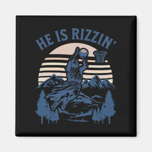 Er ist Rizzinser Osterfeier Jesus Christlicher Gla Magnet