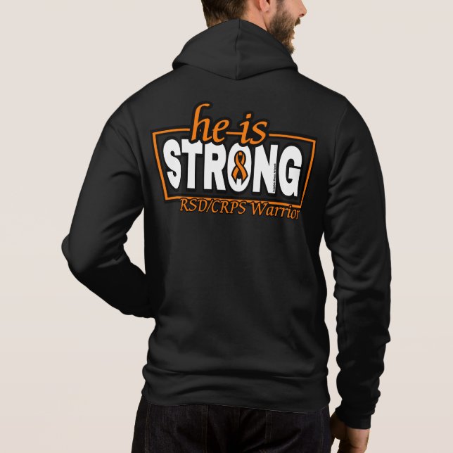 ER IST STARK... RSD/CRPS HOODIE (Rückseite)