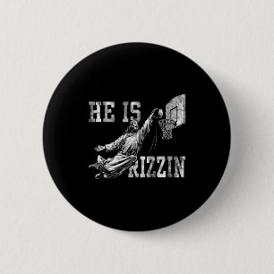 Er ist urkomisch christliches Basketball-Meme Oste Button
