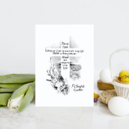 Er ist Vintagen Christlichen Ostern erwacht Feiertagspostkarte