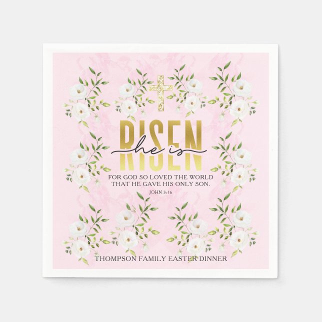 Er ist zu Zeiten religiöser Christlicher Zitate Serviette (Vorderseite)