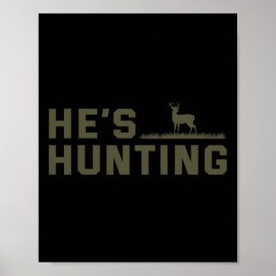 Er jagt. poster