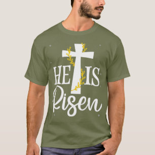 Er Jesus ist 5. Plus Größe Rised T-Shirt