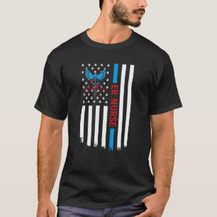 ER Krankenpflege für Frauen Krankenpflege ER EMT K T-Shirt