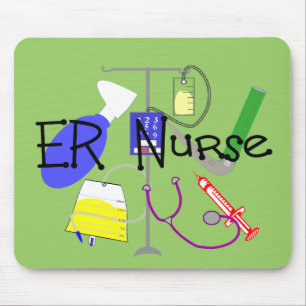 Er-Krankenschwester-Ausrüstungs-Entwurf Mousepad