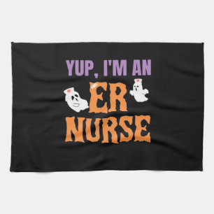 ER-Krankenschwester Boo Crew Notaufnahme Krankensc Geschirrtuch