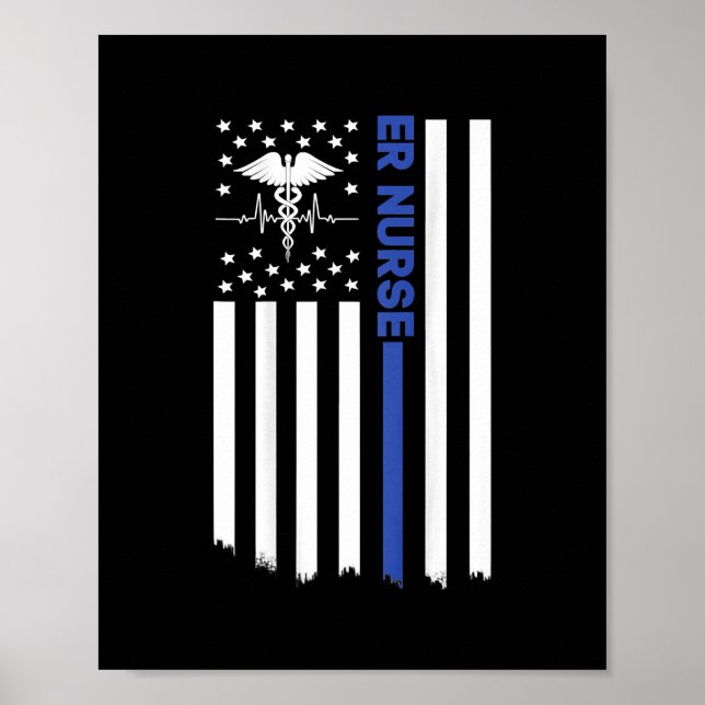 ER Krankenversicherung für Frauen Krankenpflege ER Poster (Vorne)