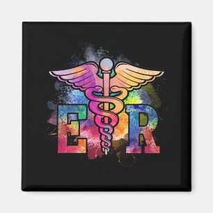 ER Krankenversicherung Illustration Design Emergen Magnet