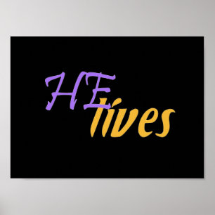 ER lebt kleines Poster