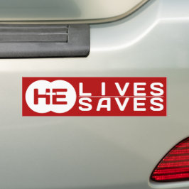 ER lebt, Rette ER | Das Kreuz | Jesus Autoaufkleber