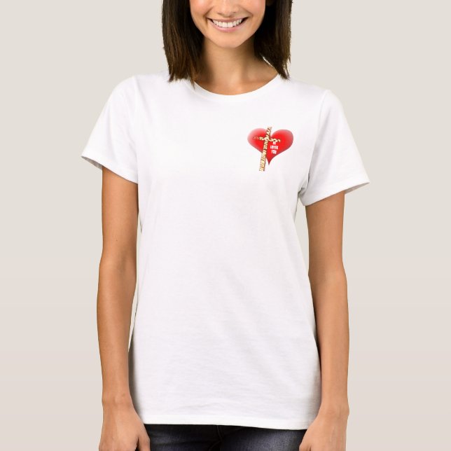 Er Liebe DICH T-Shirt (Vorderseite)