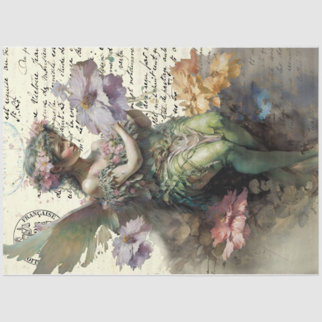 Er Liebe mich, er Liebe mir kein Papiertaschentuch Seidenpapier (Vorderseite)