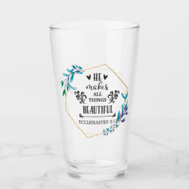 Er macht alles schön glas