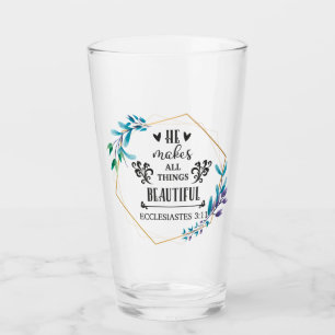 Er macht alles schön glas