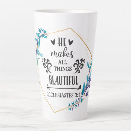 Er macht alles schön milchtasse