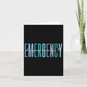 Er Nurgency Department Notfallheizung Karte