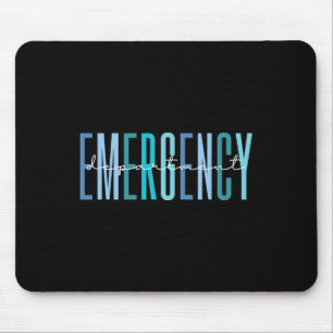 Er Nurgency Department Notfallheizung Mousepad