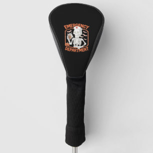 ER Nurse Boo Crew Emergency Room Nurbreak Hallowee Golf Headcover