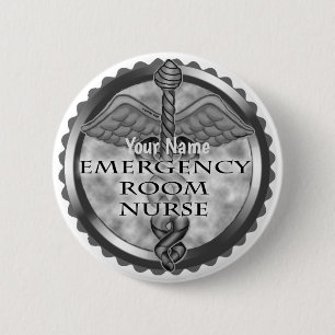 ER Nurse Button