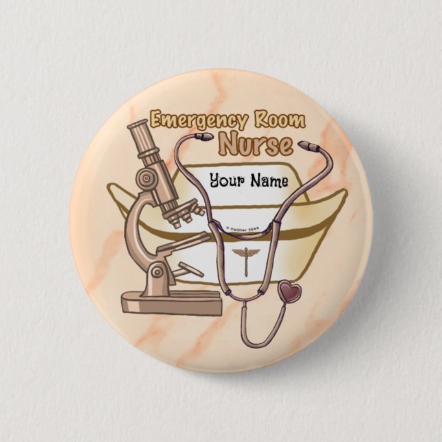ER Nurse Button (Vorderseite)