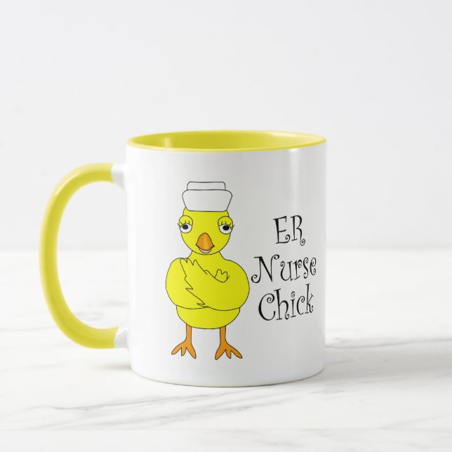 ER Nurse Chick Tasse (Links)