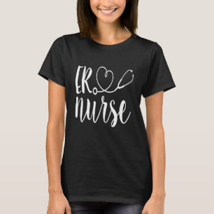 Er Nurse Niedlich Emergency Room Registered Nurse T-Shirt