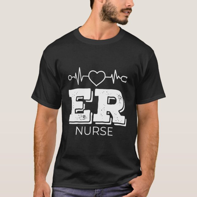 Er Nurse Room Nurse Geschenk T-Shirt (Vorderseite)