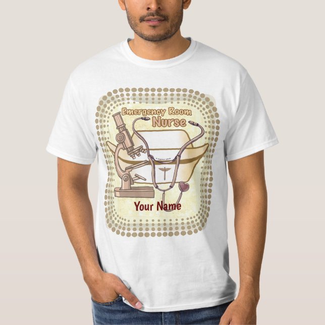 ER Nurse T - Shirt (Vorderseite)