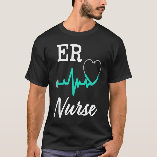 ER Nurse womens  Emergency Room Nursing RN T-Shirt (Vorderseite)