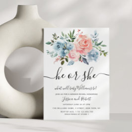 ER ODER SIE | Blumenmännchen Einladung