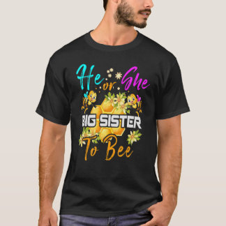 Er oder sie ist eine große Schwester, die Baby Rev T-Shirt