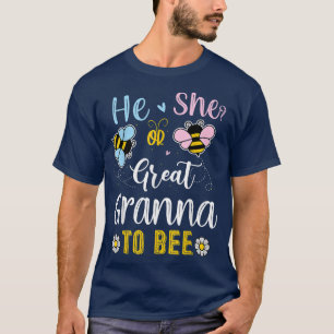 Er oder sie ist sehr groß, um Gender-Enthüllung zu T-Shirt