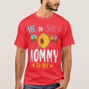 Er oder sie Mama wird eine Baby-Dusche bekommen P T-Shirt