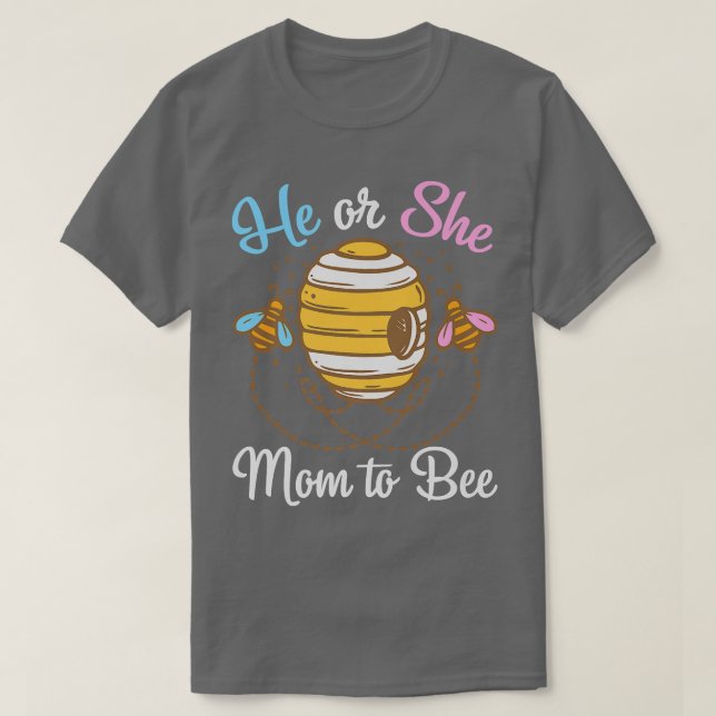 Er oder sie muss Mutter sein, die Mutter Weibchen  T-Shirt (Design vorne)