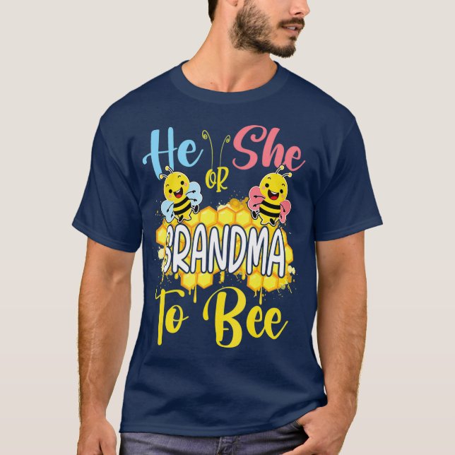 Er oder sie Oma, eine Genderoffenbarung zu haben ( T-Shirt (Vorderseite)