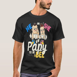 Er oder Sie Opa, um Biene Geschlecht Enthüllung Op T-Shirt
