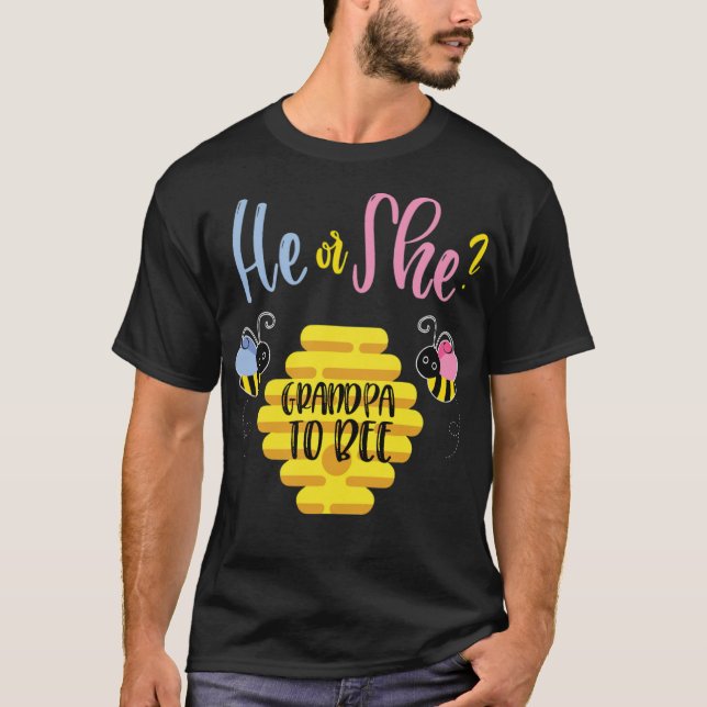 Er oder Sie Opa, um Biene Humor  T-Shirt (Vorderseite)