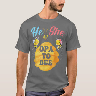 Er oder sie OPA, um zu sein, was es sein wird, die T-Shirt