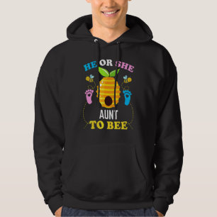 Er oder sie Tante, um Biene Geschlecht Enthüllung Hoodie